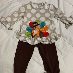Rare Editions Thanksgiving Turkey Outfit